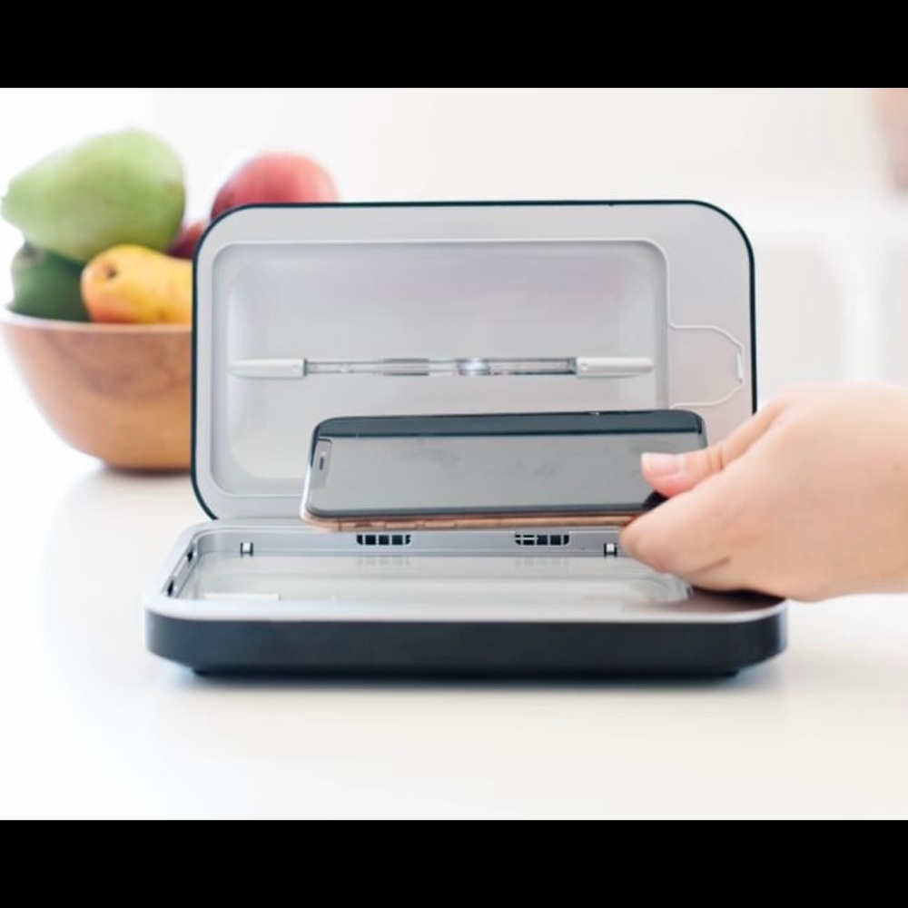 Phonesoap virus disinfectant UV Light Sanitizer perfect for small objects